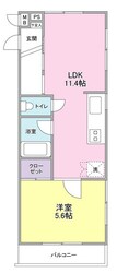 コスモスマンション東村山の物件間取画像